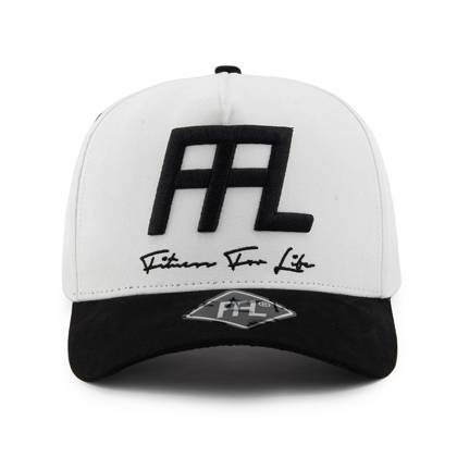 FFL white cap black brim